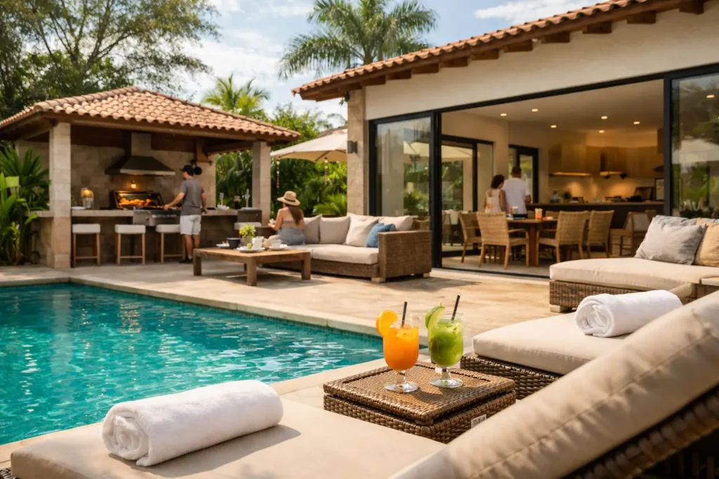 Casa con BBQ en Melgar para descansar bien