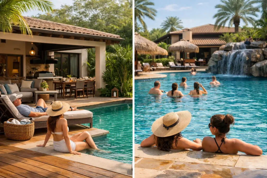Piscina privada o compartida: cuál te conviene