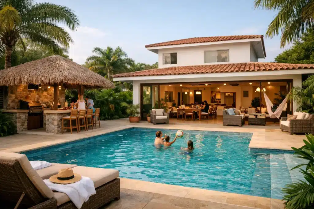 Casa amplia para compartir en Melgar en familia