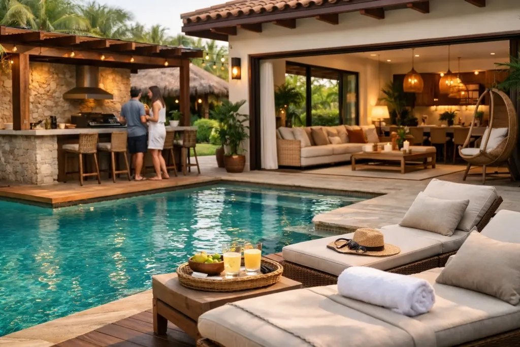 Mejores comodidades en villas para descansar
